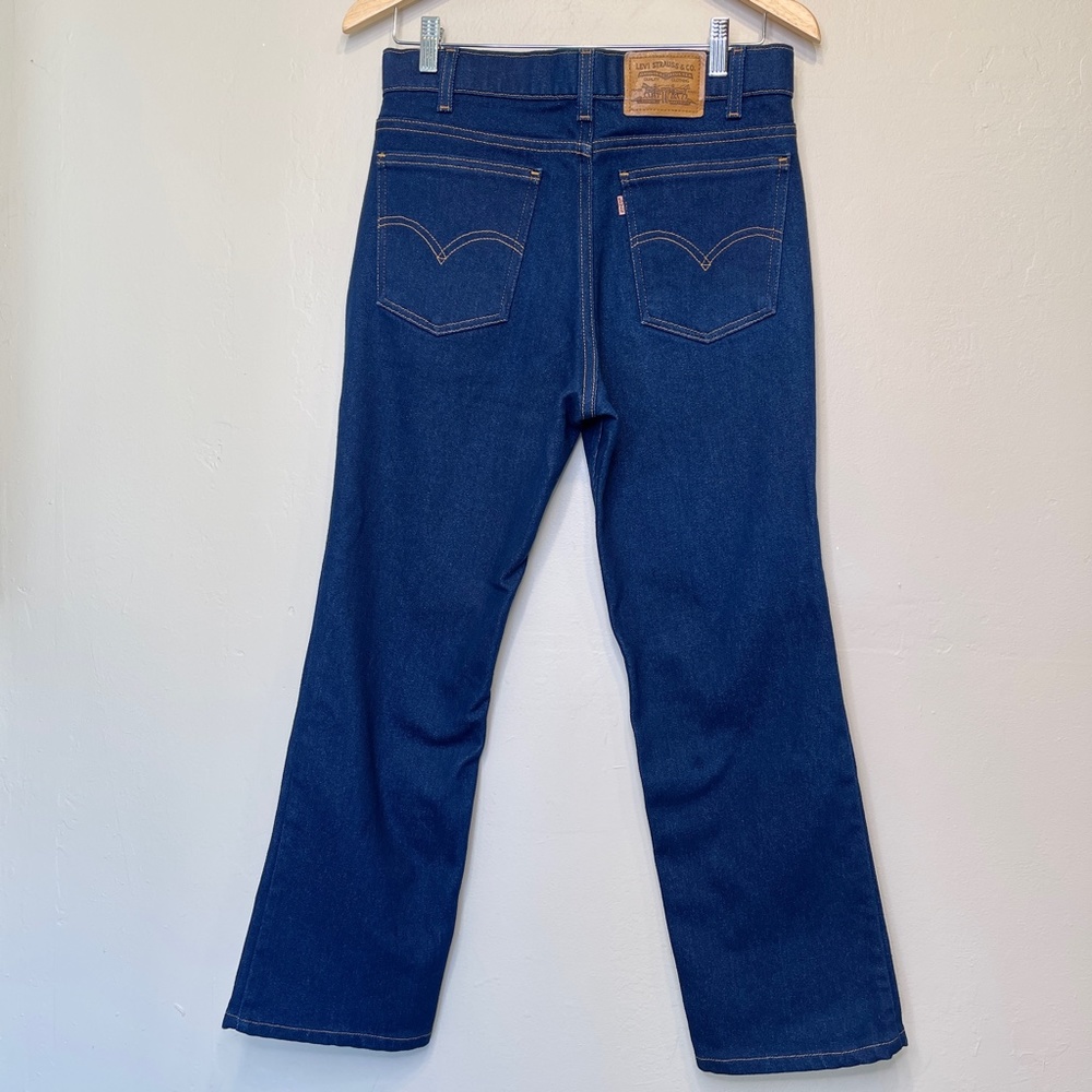 Levi’s | Action Jeans VTG Golden Orange Tab Dark Wash High Waisted Unisex Jeans - Picture 3 of 12